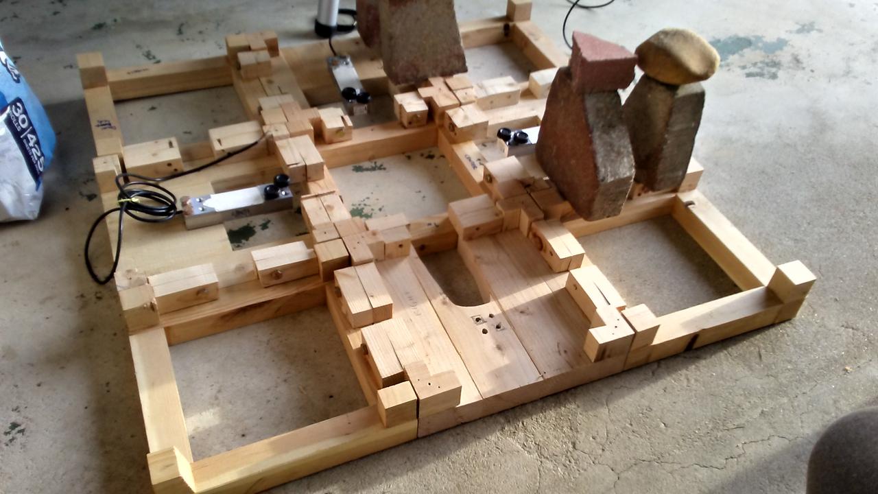 The final assembled pad